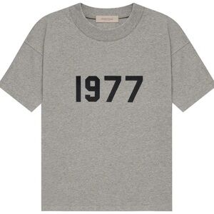 FEAR OF GOD ESSENTIALS SS22 Season “1977” Dark Oatmeal T Shirt Size M